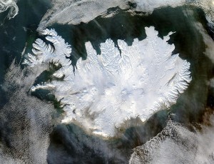 Iceland as seen from space, NASA